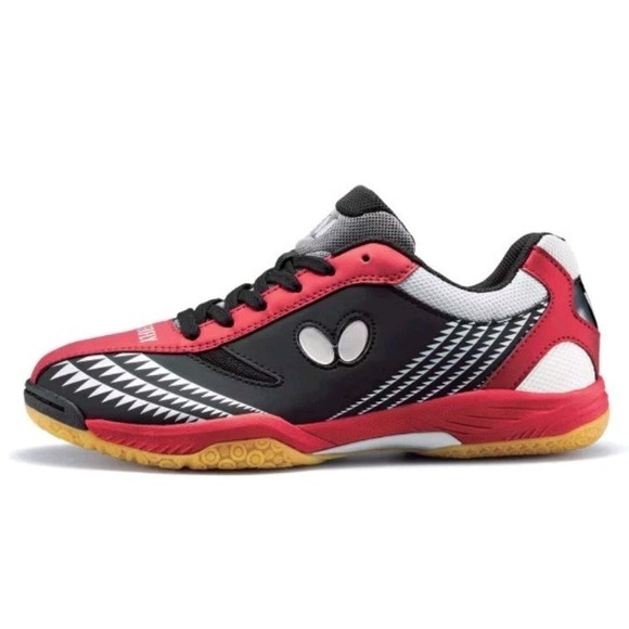 Butterfly Dropout Other - Butterfly Lezoline GIGU Table Tennis Shoes Unisex Shoe Black Red Size US 10.5 Jp